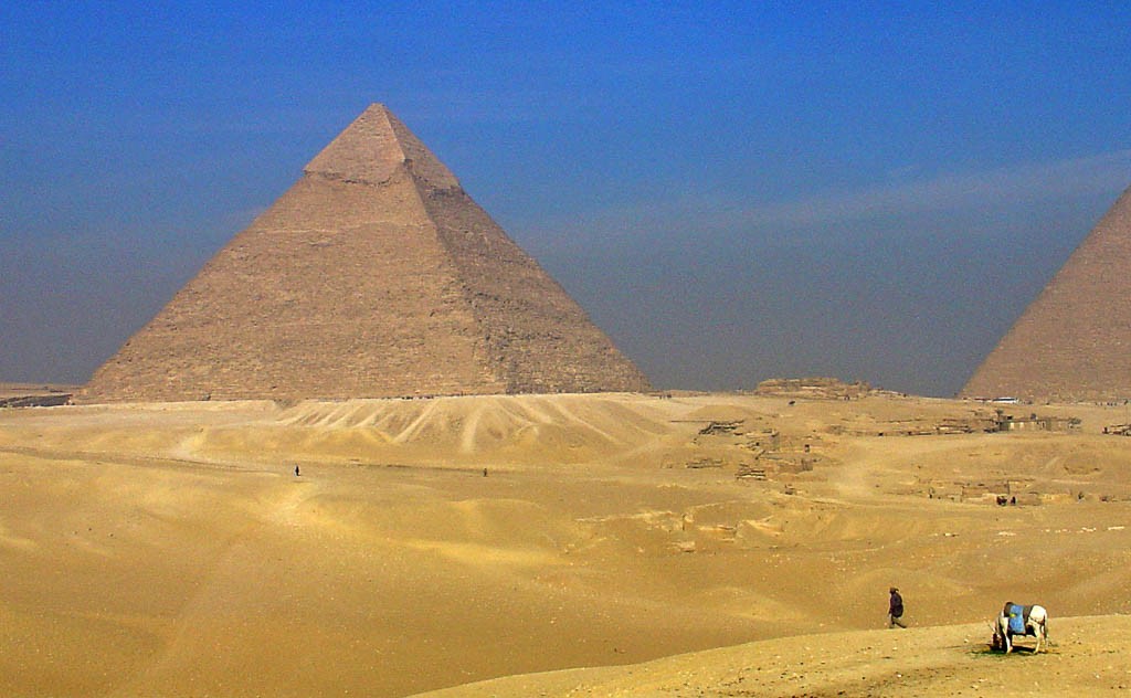 Kafre in delček Kufu piramide