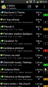 c:geo - v bližini