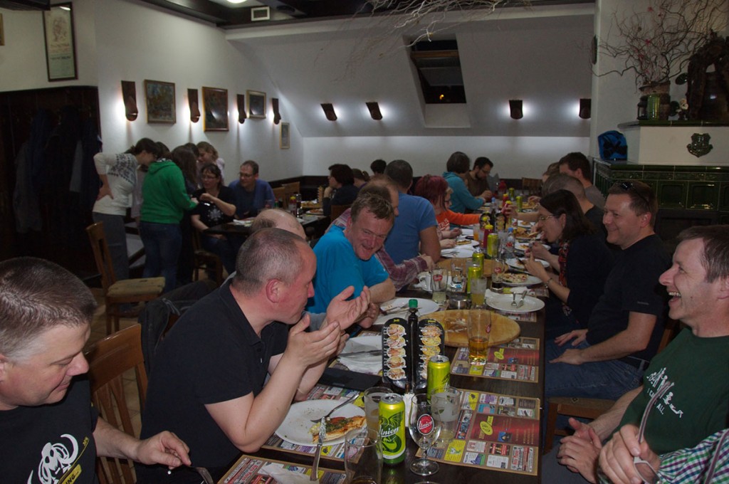 Srečanje je na vrhuncu...