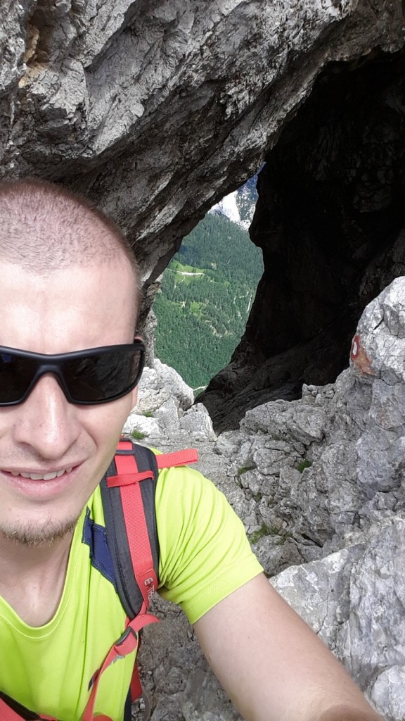 Super je, ko lahko zdruzis geolov in gornistvo