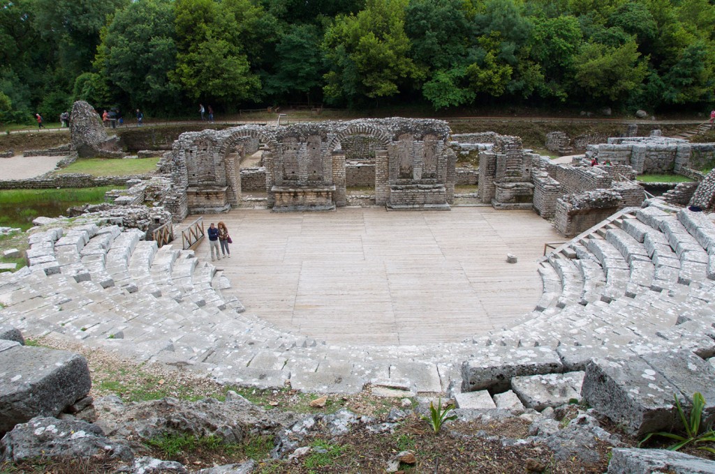 Butrint: zaklad z razgledom.
