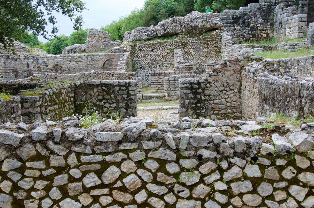 Butrint: ruševine antičnega Buthrotuma.