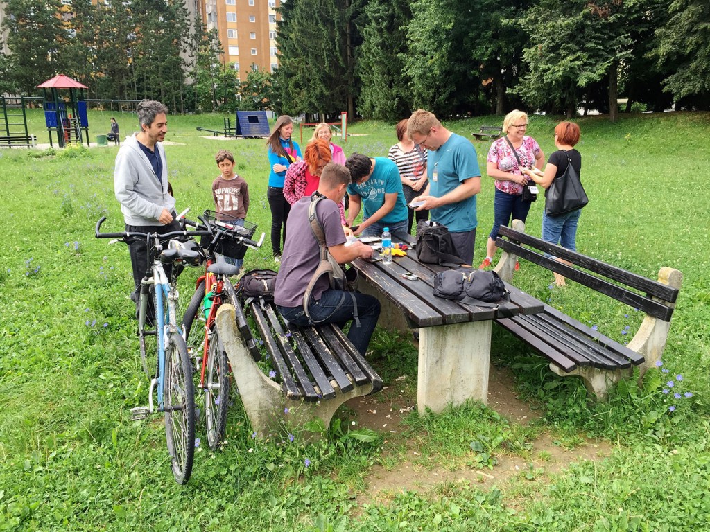 Srečanje s finskimi geolovci.