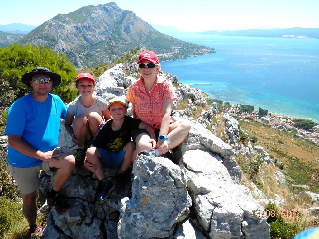 Tudi na »morju« ne moremo brez hribov (in škatlic)