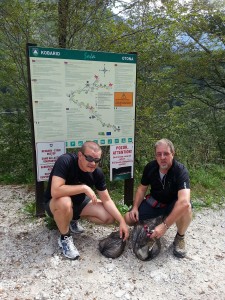 S Tonijem v Kobaridu