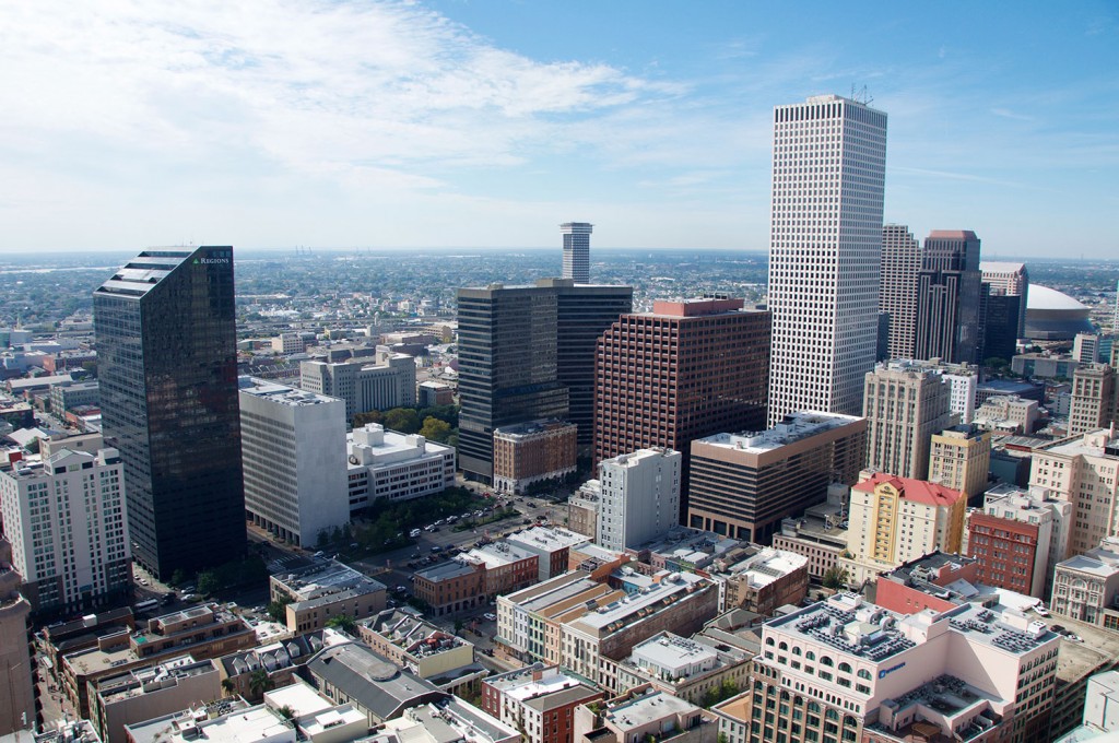 Downtown New Orleans, kot ga lahko vidijo le izbranci.