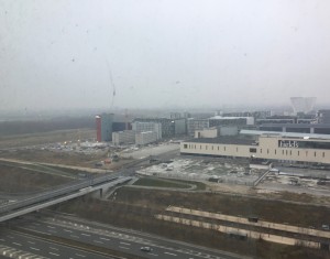 Pogled skozi hotelsko okno ne vabi h geolovu.