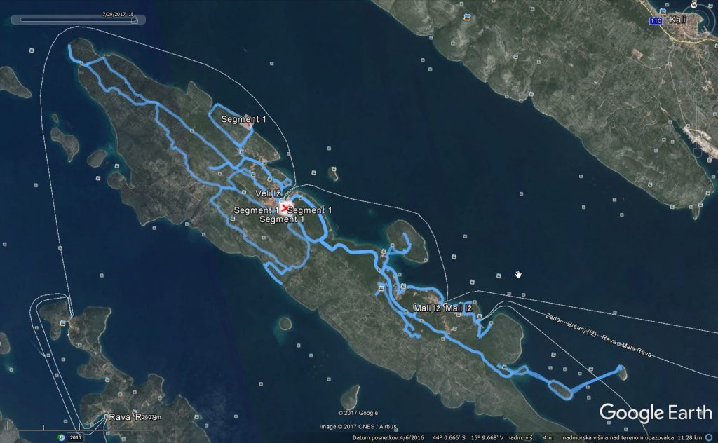 Vse prevožene poti na Ižu