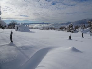 Pogled proti Cerkniški kotlini