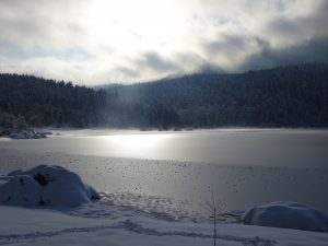 Zamrznjeno Cerkniško jezero